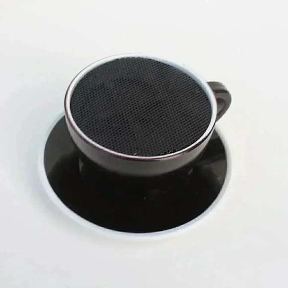 Vintage Coffe Cup W/ Plate TRANSISTOR AM RADIO NIB NOS - Picture 3 of 5